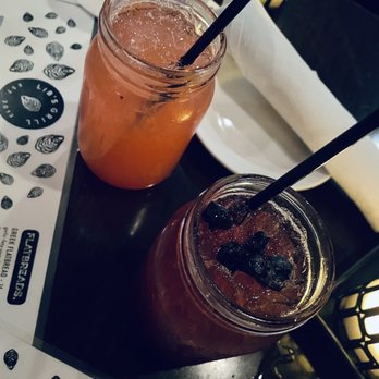 Lib's Grill - Becca's Berry Lemonade & Be My BooBerry Crush (both alcoholic drinks) - Seafood Near Me - Perry Hall, Maryland