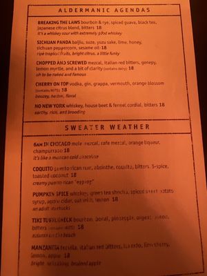 Menu photo 7 The Alderman Chicago, IL