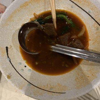 The Mandarin - Szechuan beef noodle soup! Absolutely delicious but I didn't get a before picture. Beef was so tender - Chinese Near Me - Menlo Park, California The Mandarin - Szechuan beef noodle soup! Absolutely delicious but I didn't get a before picture. Beef was so tender - Chinese Near Me - Menlo Park, California