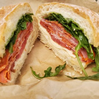 BoardWalk Deli - Inside my delicious Italian Sub - Delis Near Me - Bay Lake, Florida