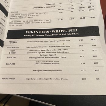 Pizza D'Action - Menu - Pizza Near Me - Holyoke, Massachusetts