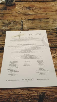 Menu photo 6 maman Toronto, ON