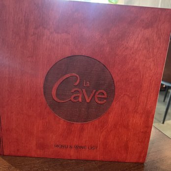 La Cave - Menu cover - Wine Bars Near Me - Pasadena, California