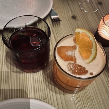 Canje - hibiscus negroni, first dance - Caribbean Near Me - Austin, Texas Canje - hibiscus negroni, first dance - Caribbean Near Me - Austin, Texas