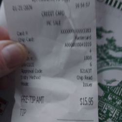 Old House of Hunan - My receipt, WHAT HAPPENED to 10.99????