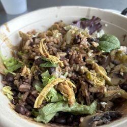 JJ's Fresh - Lentil Rice Bowl with Latin Pulled Chicken