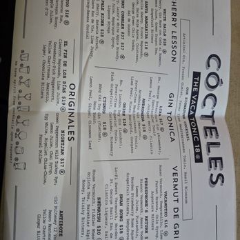 Vaca - Menu - Tapas/Small Plates Near Me - Costa Mesa, California