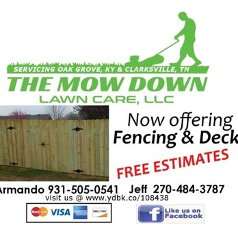 The Mow Down Lawn Care - Free estimates - Fences & Gates Near Me The Mow Down Lawn Care - Free estimates - Fences & Gates Near Me