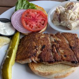 Mahi-Mahi sandwich pretty good