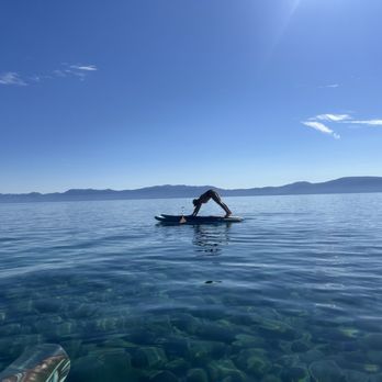 Compass Law Group - Doing yoga on Lake Tahoe - Personal Injury Law Near Me - Beverly Hills, California