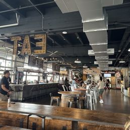 Inside the Windmill Food Hall. General