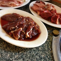 Charcoal Mine BBQ House - Bulgogi, pork belly, tongue, chicken thighs and wings