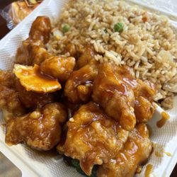 Orange Chicken Lunch Combo