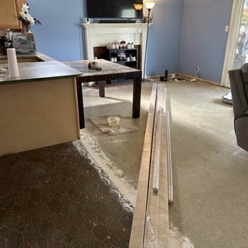 Sacramento Remodeling Services - Middle of removing old flooring and installing the new. - General Contractors Near Me - Rancho Cordova, California Sacramento Remodeling Services - Middle of removing old flooring and installing the new. - General Contractors Near Me - Rancho Cordova, California