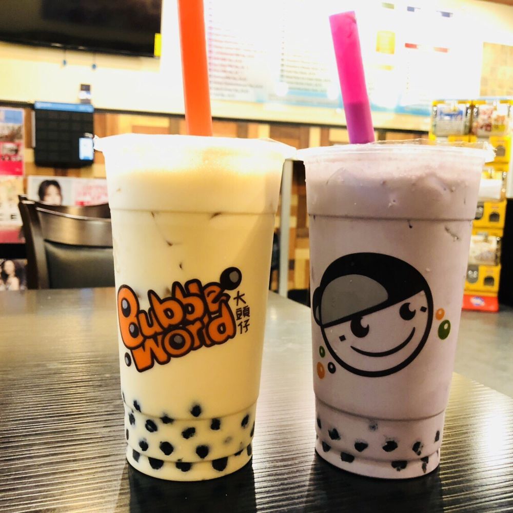 Bubble World - Green milk tea and taro milk tea are great - Taiwanese Near Me - Vancouver, British Columbia Bubble World - Green milk tea and taro milk tea are great - Taiwanese Near Me - Vancouver, British Columbia