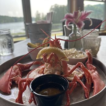 Kimberly’s at the Marina - Lobster, vegetable medley. Rissoto - Seafood Near Me - Hampden, Maine Kimberly’s at the Marina - Lobster, vegetable medley. Rissoto - Seafood Near Me - Hampden, Maine