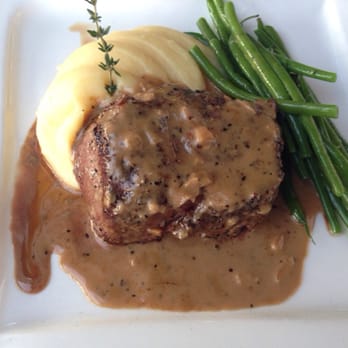 Beach Walk Cafe - Filet Au Poivre - Seafood Near Me - Destin, Florida