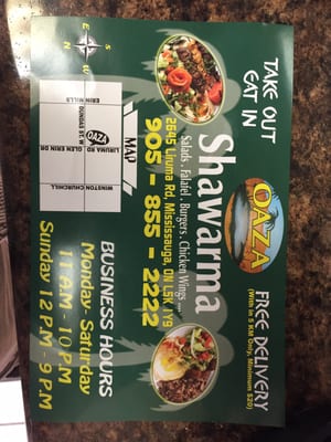 Menu photo 5 Oaza Shawarma Plus Mississauga, ON Menu photo 5 Oaza Shawarma Plus Mississauga, ON