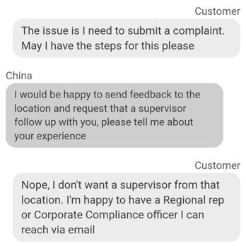 Enterprise Rent-A-Car - Screenshot of 3.19.2025 chat - Car Rental Near Me - Chicago, Illinois