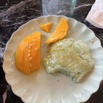 Thai Treasure Bistro - Mango with sweet sticky rice - Thai Near Me - Waterford Twp, Michigan Thai Treasure Bistro - Mango with sweet sticky rice - Thai Near Me - Waterford Twp, Michigan
