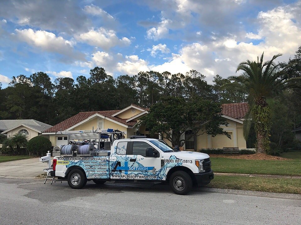 Slide of A Plus Soft Wash