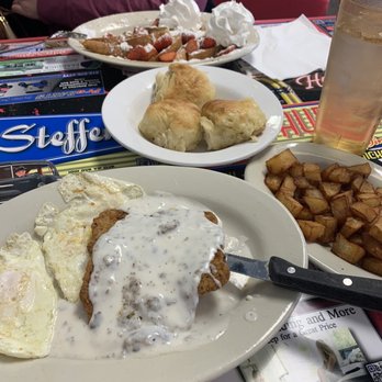 Steffens Restaurant - Country fried steak and eggs with French toast background - Diners Near Me - Kingsland, Georgia Steffens Restaurant - Country fried steak and eggs with French toast background - Diners Near Me - Kingsland, Georgia