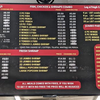 Steak City Fish & Chicken - Menu - Seafood Near Me - Anderson, Indiana Steak City Fish & Chicken - Menu - Seafood Near Me - Anderson, Indiana
