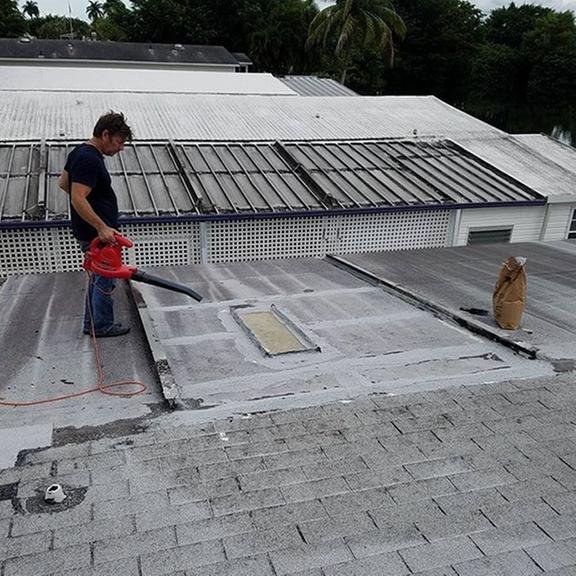 Slide of Richard Adams Roofing