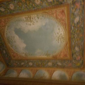 Wilson Castle - A ceiling, hand painted - Museums Near Me - Proctor, Vermont