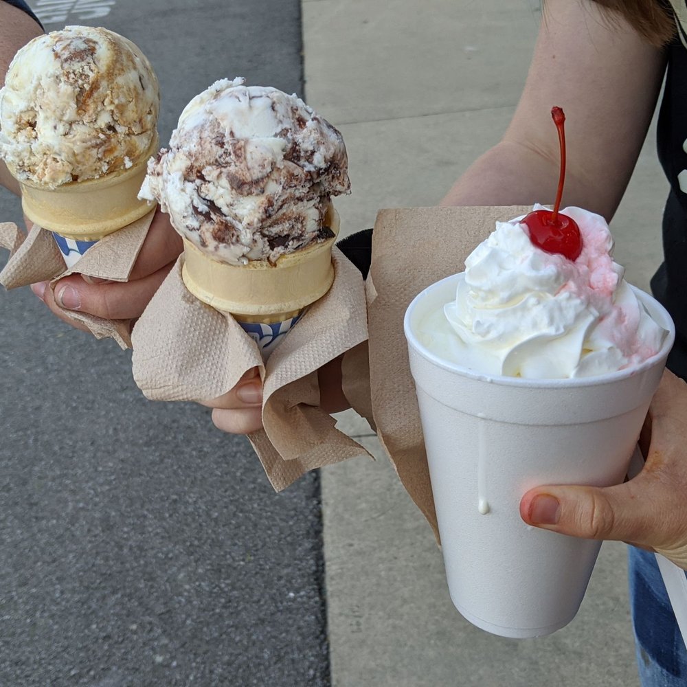 White Rock Recreation - Single dip cones ($2.99) and milkshake ($3.49) - Rafting/Kayaking Near Me - Wabash, Indiana White Rock Recreation - Single dip cones ($2.99) and milkshake ($3.49) - Rafting/Kayaking Near Me - Wabash, Indiana
