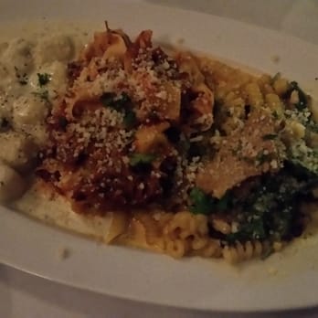 Assaggio Ristorante - Pasta sampler! I took my waiter's suggestions. - Italian Near Me - Seattle, Washington
