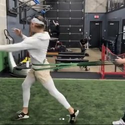 Paradigm Performance Center - Resisted med ball rotational throw