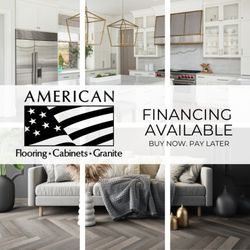 American Flooring, Cabinets & Granite - Unlock the potential of your home with easy financing. 
https://americanfcg.com/financing/