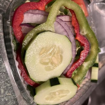 Primo Pizzeria - Side salad that came with my pasta meal - Pizza Near Me - Hadley, Massachusetts Primo Pizzeria - Side salad that came with my pasta meal - Pizza Near Me - Hadley, Massachusetts