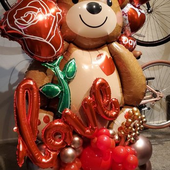 Xpress Balloon Decor - Valentine's bear - Balloon Services Near Me - Norwalk, California
