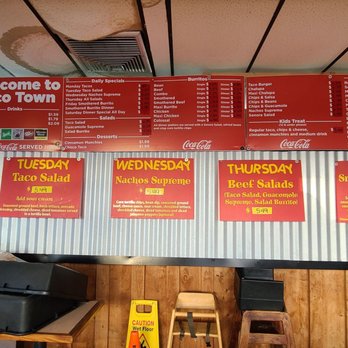 Taco Town - Menu Boards 08-18-2022 - Mexican Near Me - Milton, Florida Taco Town - Menu Boards 08-18-2022 - Mexican Near Me - Milton, Florida