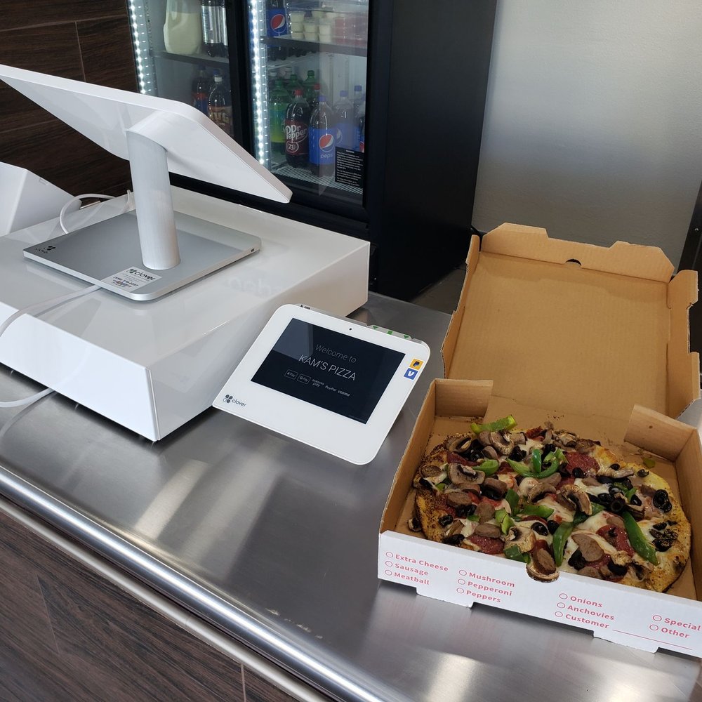 Kams Pizza - Personal size pizza with drink only $7.99 all day. Pizza is delicious here! - Pizza Near Me - Fresno, California
