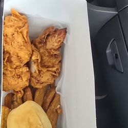 Exxon - Two piece strip meal 4.99