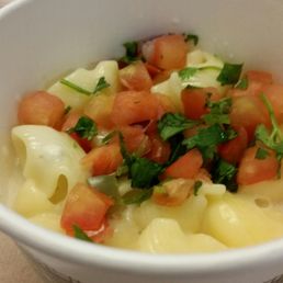A half-full (or half empty if you're a pessimist) attempt at the Baja Mac & Cheese sans Avocado because... well not sure