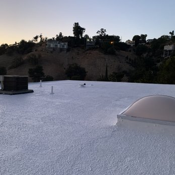 C&D Roofing and Restoration - Silicone layer applied, new skylight sealed - Roofing Near Me - Alhambra, California C&D Roofing and Restoration - Silicone layer applied, new skylight sealed - Roofing Near Me - Alhambra, California