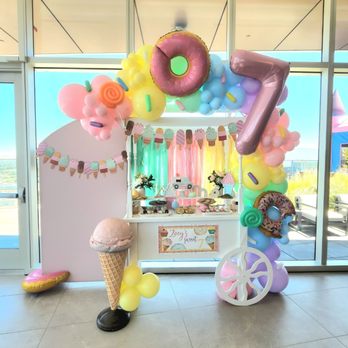 Sher Bear Balloons - Pastel Candy Cart - Balloon Services Near Me Sher Bear Balloons - Pastel Candy Cart - Balloon Services Near Me