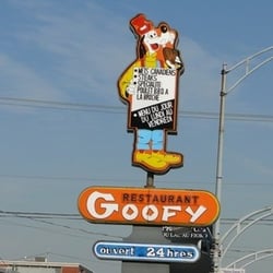 Restaurant Goofy - Enseigne distinctive !!!