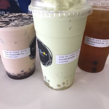 Sweet Lemon - Avocado smoothie was something i'd never tried before and it was so good Must try if you're an avocado fan like me - Bubble Tea Near Me - Pasadena, Texas