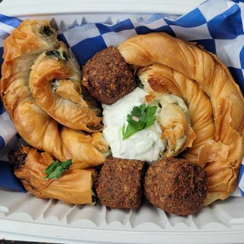 Theo Petros - spanikopita and falafel - Greek Near Me - Liverpool, New York Theo Petros - spanikopita and falafel - Greek Near Me - Liverpool, New York