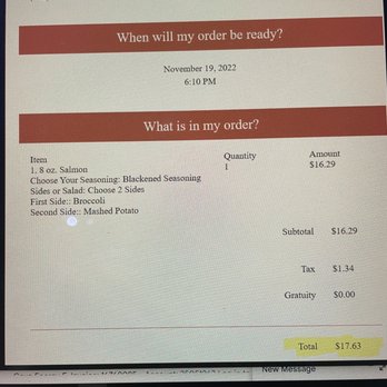 Cheddar's Scratch Kitchen - Overcharged order - American Near Me - Irving, Texas Cheddar's Scratch Kitchen - Overcharged order - American Near Me - Irving, Texas