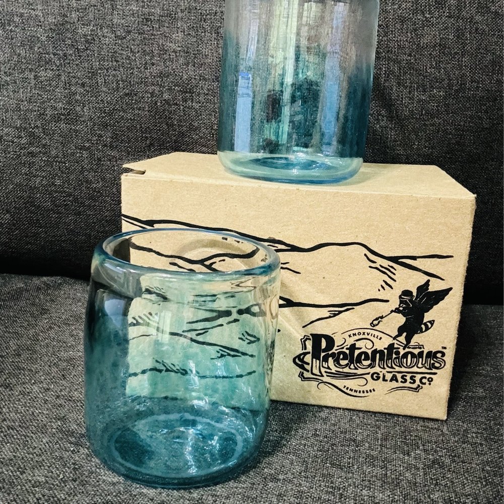 Pretentious Glass Co - Finished glasses - Tableware Near Me - Knoxville, Tennessee Pretentious Glass Co - Finished glasses - Tableware Near Me - Knoxville, Tennessee