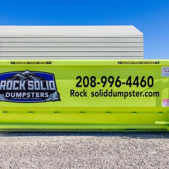 Rock Solid Dumpsters - Dumpster Rental Near Me - Melba, Idaho Rock Solid Dumpsters - Dumpster Rental Near Me - Melba, Idaho