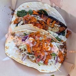 Taco Del Gnar - Drippy Mitch and Pork Belly Tacos