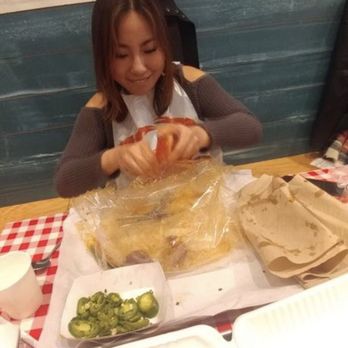 Lowcountry South Loop - My friend caught me pigging out. - Cajun/Creole Near Me - Chicago, Illinois