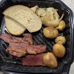 Hamlin Pub - What I received as Corn Beef and Cabbage!
